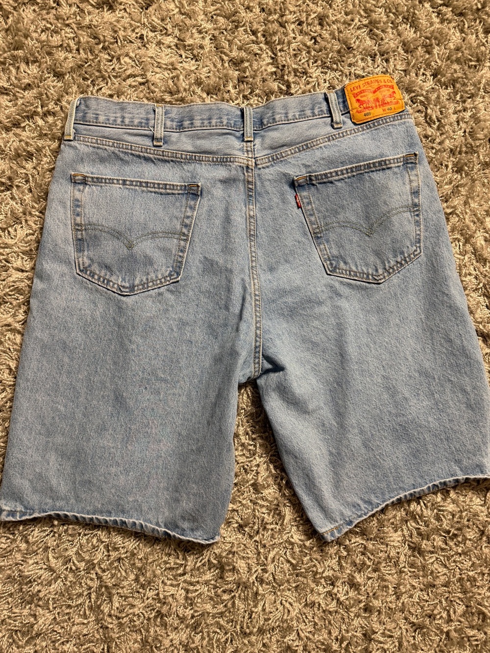 Levi 469 Jean Shorts Size 40